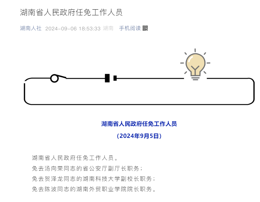 湖南省最新一波人事调整揭晓，精彩动态不容错过！